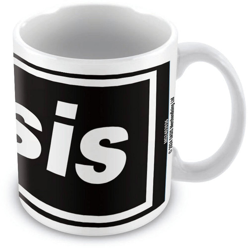 OASIS オアシス (10月 来日 記念 ) - LOGO WHITE POD MUG / マグカップ - PGS